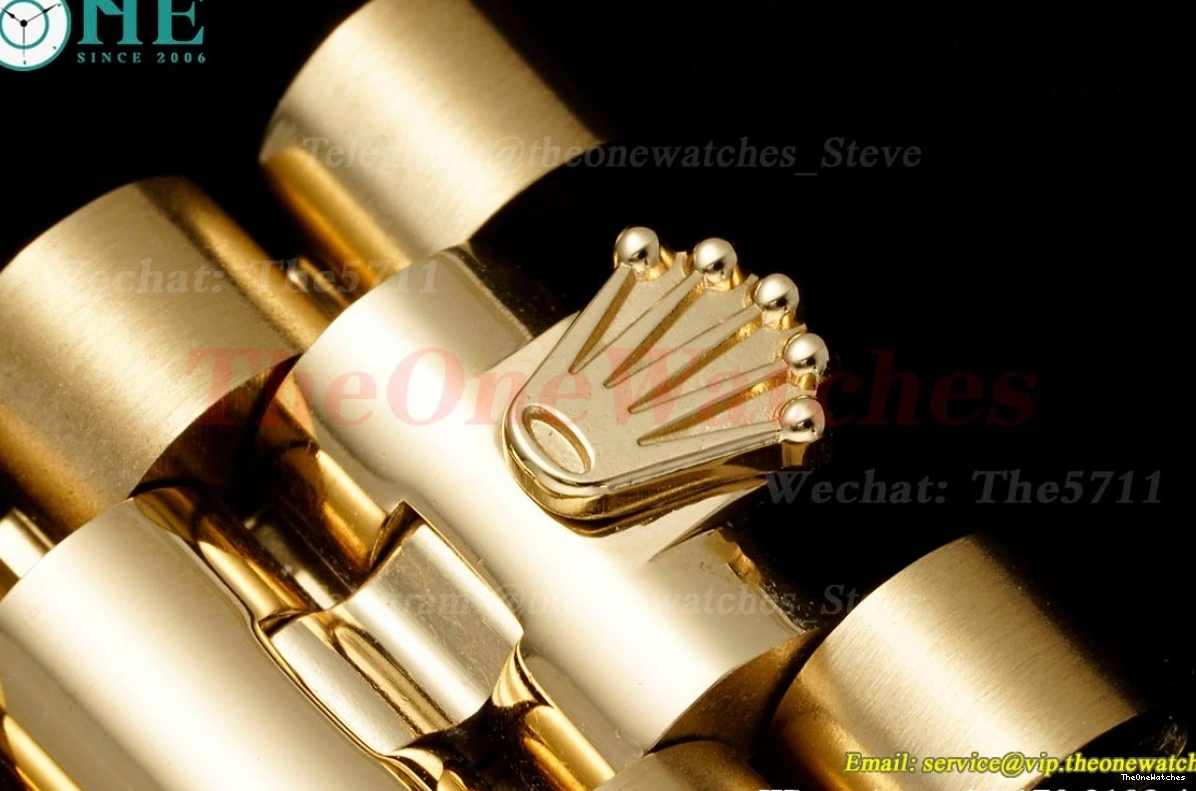 JDF (Gain Black 228238 YG DayDate VR3255 Dial V4 Textured 40mm YG Weight) 1204